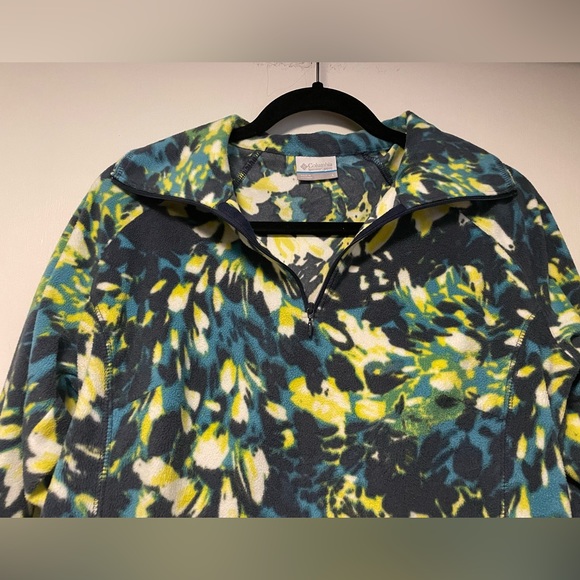 Columbia Women’s Pull Over with Partial Zip Multicolour Sweater - Picture 4 of 13